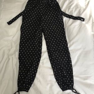 Jogger Style Lounge pant with a hint of femme